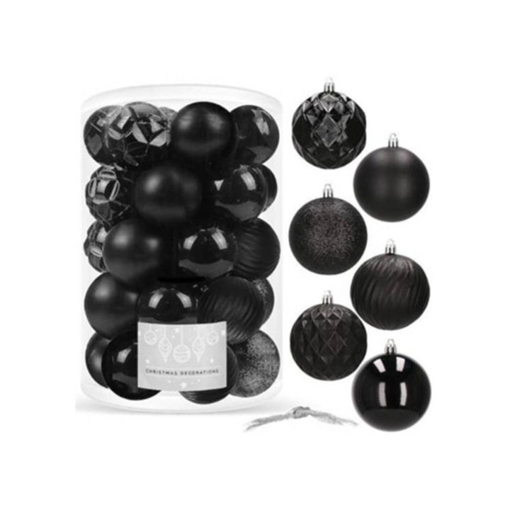 Set globuri de Craciun 30 bucati