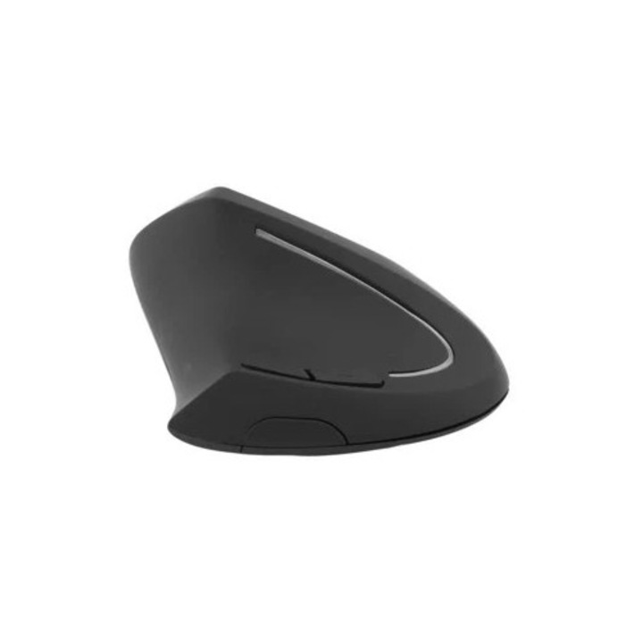 Mouse de gaming vertical, 2.4G wireless, ergonomic, cu baterie