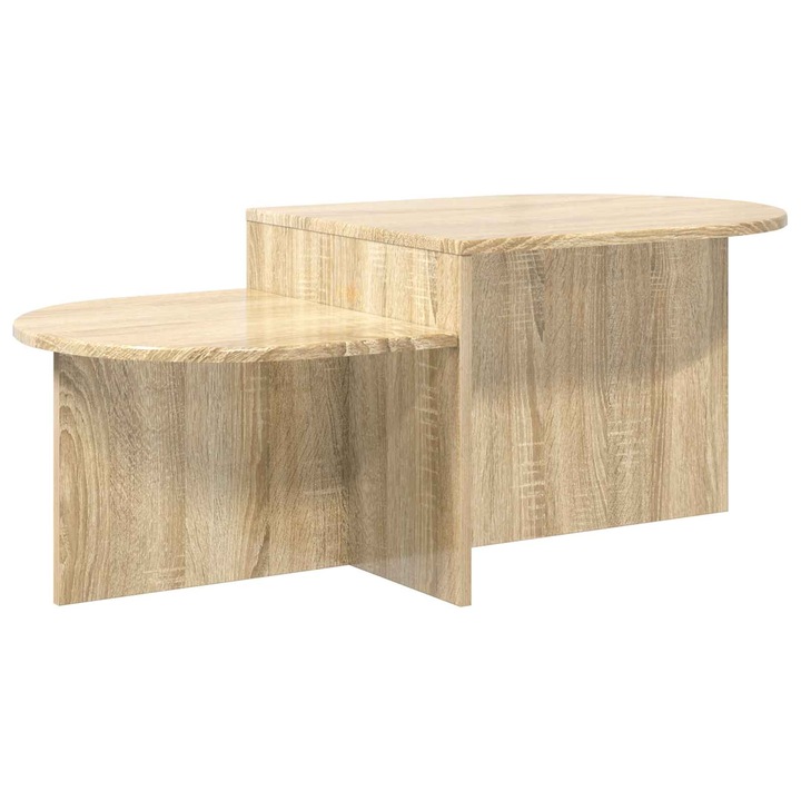 Masa de cafea vidaXL, Stejar Sonoma 100 x 50 x 40 cm Lemn prelucrat