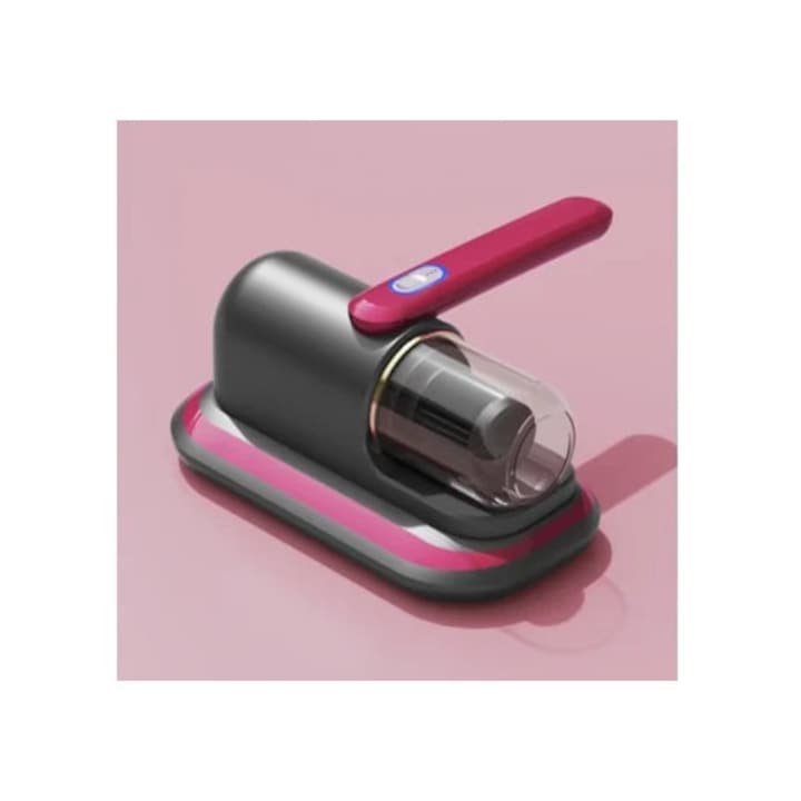 Mini atkaellenes porszívó, UV matractisztítás, piros