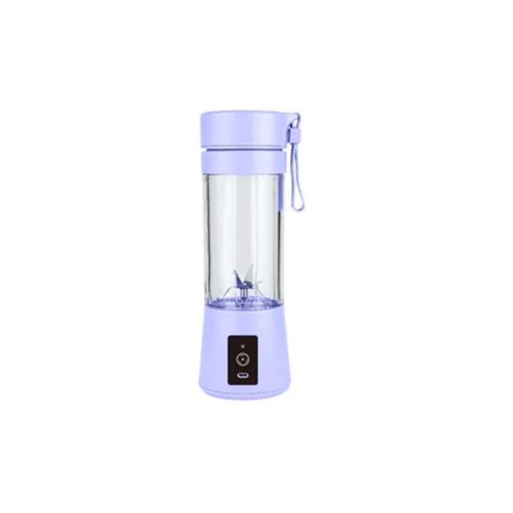 Blender portabil pentru shake-uri si smoothie-uri, USB-C, lavanda, dimensiuni mici