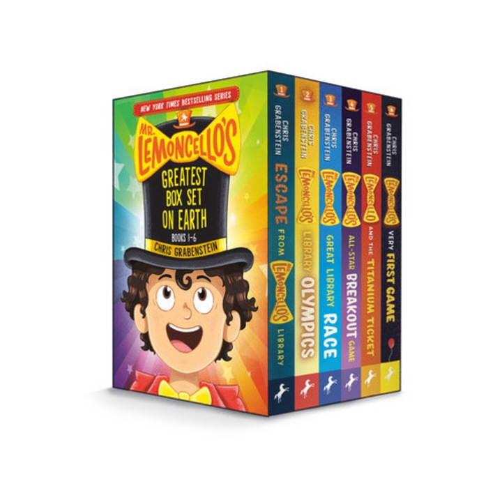 Mr. Lemoncello's Greatest Box Set On Earth: Books 1-6 - Chris Grabenstein