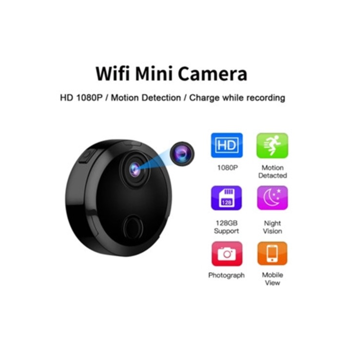 Мини камера IP HD 1080P, камера за наблюдение