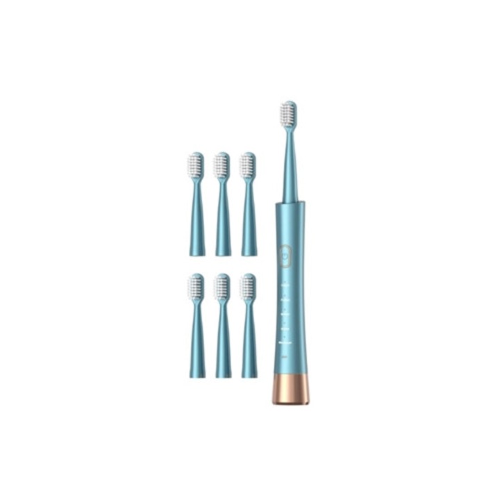 Periuta de dinti electrica sonica USB reincarcabila, 6 capete de periuta, timer inteligent