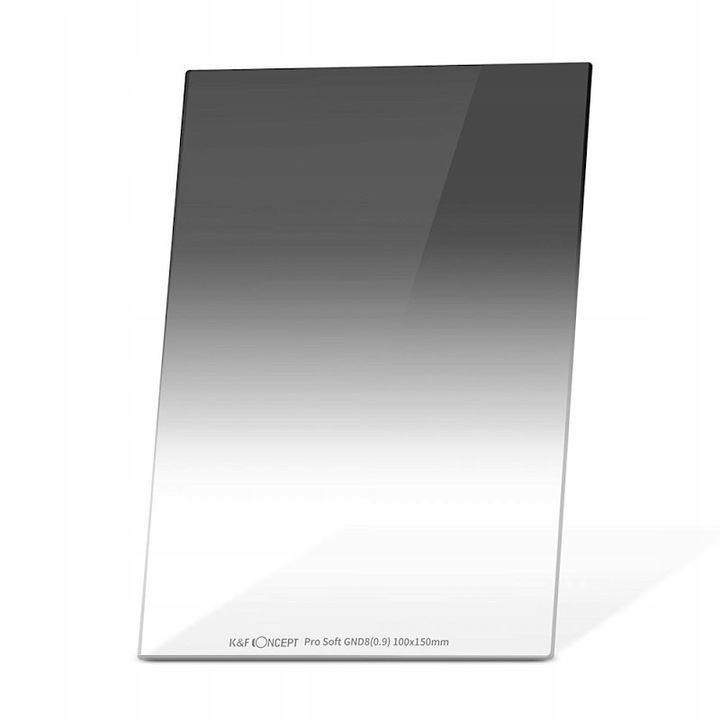 Филтър за половин сиво K&F Concept 100x150mm мек преливащ ND8