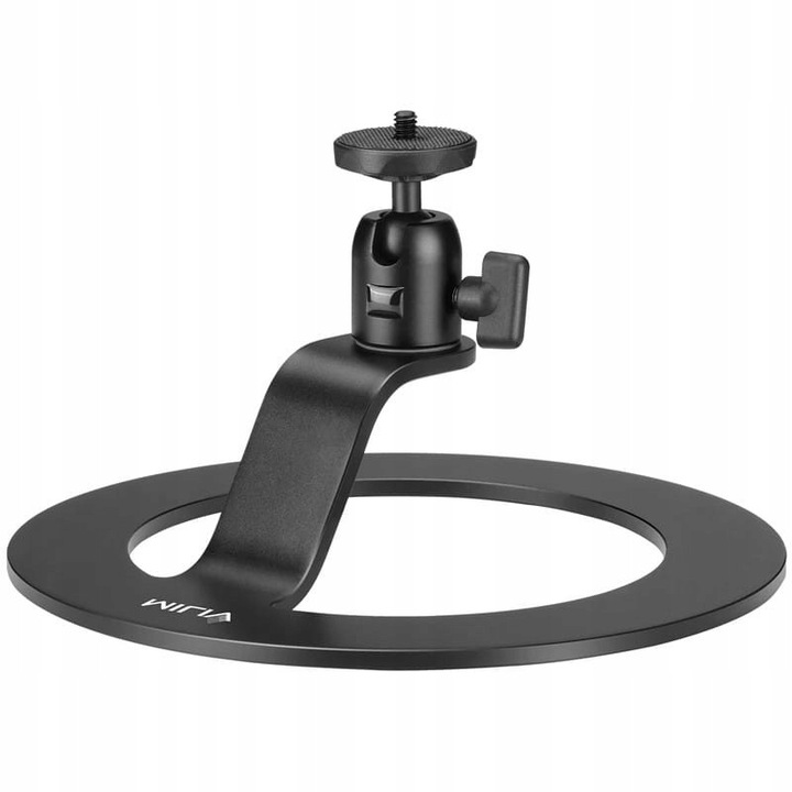 Стойка за проектор Ulanzi Vijim LT04, 3D сферична глава на 360°, универсална стойка 1/4'', алуминий, макс. натоварване 5 кг, черна, O19.5 см, 11 см