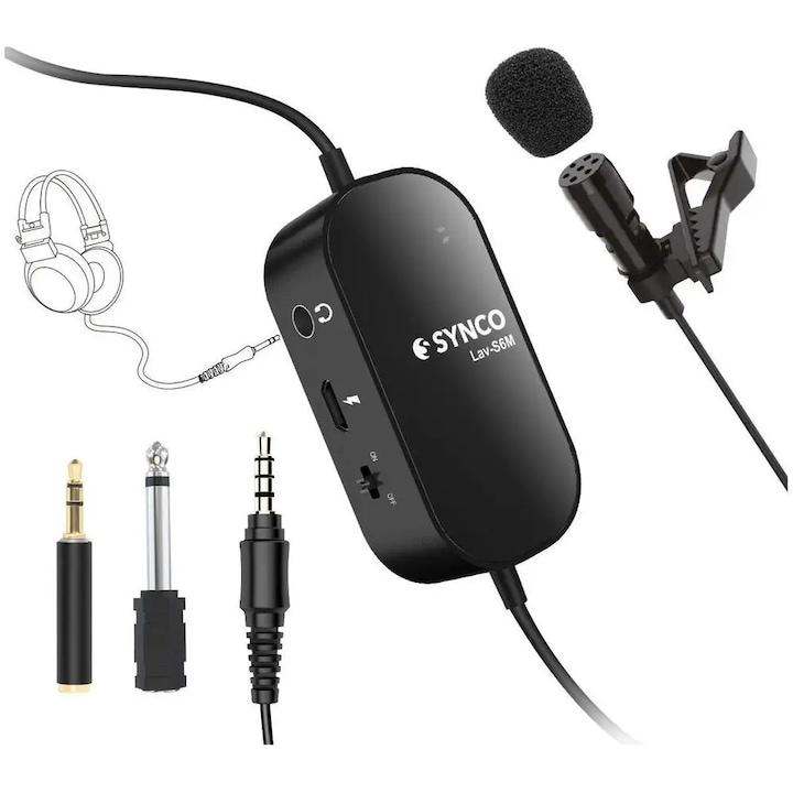 Set Microfoane Ulanzi J12, 2 microfoane, wireless, negru, pentru iPhone, cu etui de incarcare
