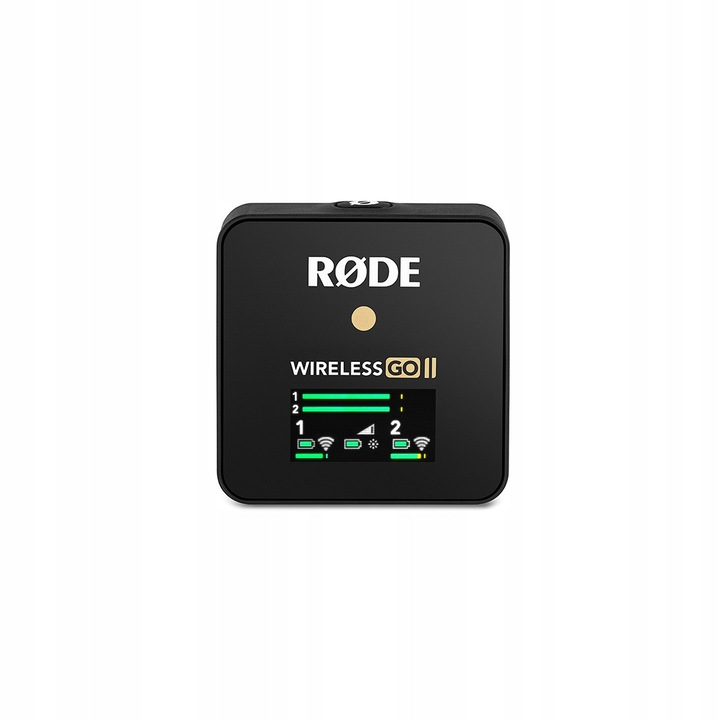 Mikrofon fara fir Rode Wireless GO II Single, ultracompact, 200m, compatibil cu camere, dispozitive mobile, computere