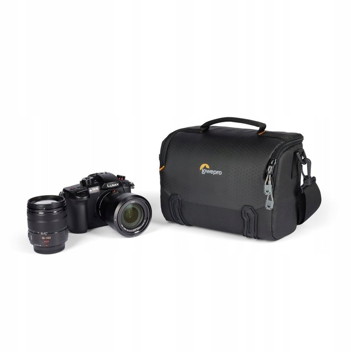 Фото чанта Lowepro Adventura SH 160 III, за DSLR или безогледален фотоапарат с обектив + 2-3 допълнителни обектива, 27x25x21cm, екологична