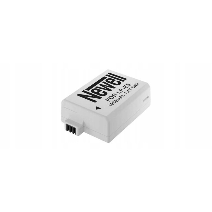 Newell LP-E5 akkumulátor 1080 mAh 7,4 V Canon EOS 450D, 500D, 1000D fényképezőgépekhez