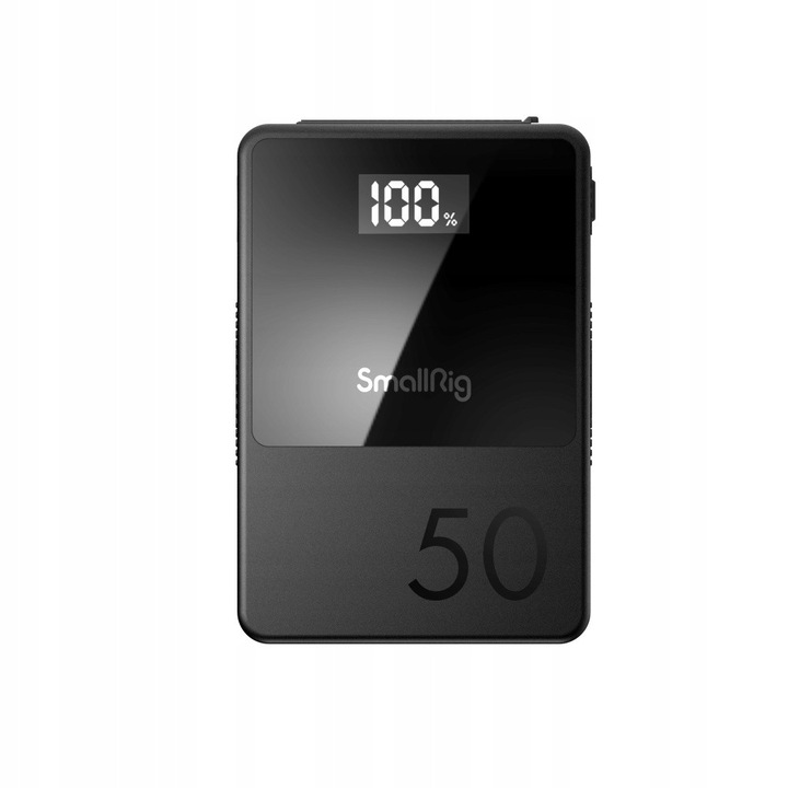 Acumulator V-Mount Mini VB50 SmallRig, 3500mAh, 14.8V, 45W, USB-C, D-TAP, set 1x acumulator + manual utilizare