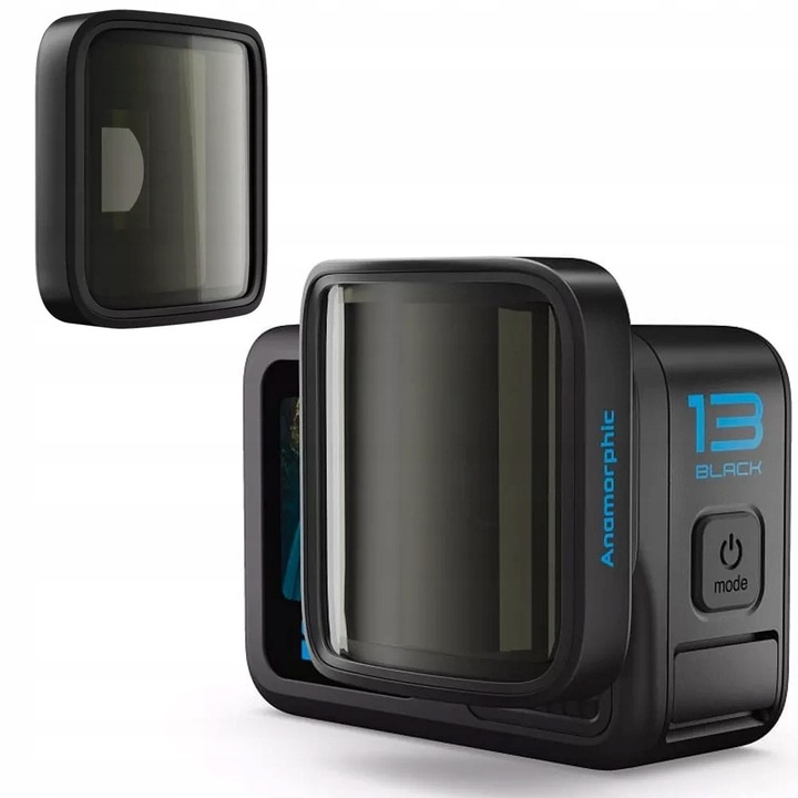 Анаморфен филтър за GoPro Hero 13, водоустойчив, 30g
