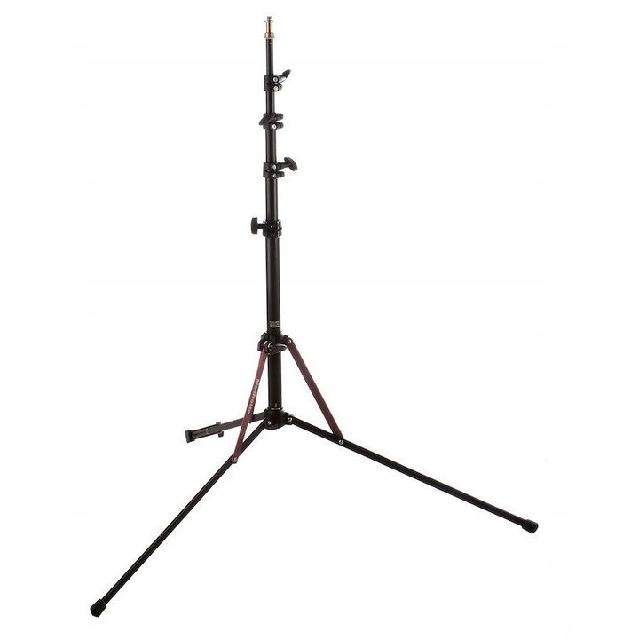 Stativ de iluminat Manfrotto Nanopole, 49-195 cm, 1,5 kg, cu coloana detasabila, usor, compact