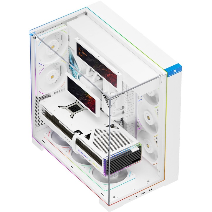 Компютърна кутия Thermalright A70 VISION, Бял, Middle Tower
