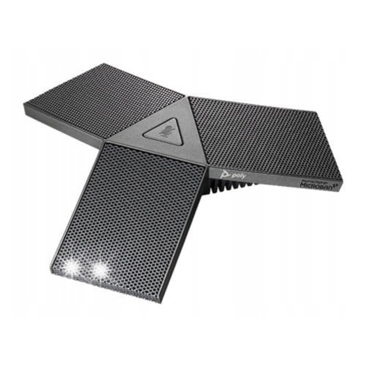 Poly kiegészítő mikrofon Studio USB, X50, X52, X70 készülékekhez, 3 mikrofon, 7,6m, antibakteriális