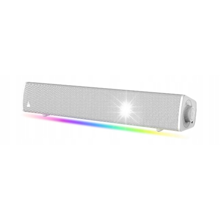 Саундбар 2.0 Creative GS3, Bluetooth, 24W, бял, 73x92x410mm