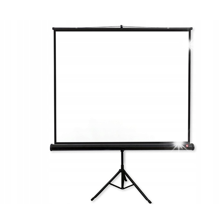 Avtek Tripod PRO 200 vetítővászon, 200x200cm, fekete, mobil