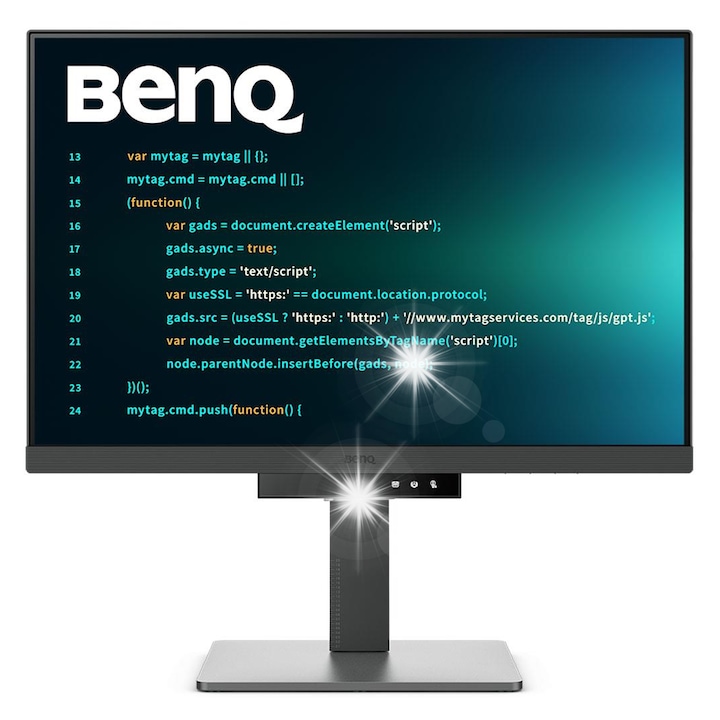 Monitor LED BenQ EX271 27" Full HD IPS, 180Hz, 1ms, negru, 614x464x212mm
