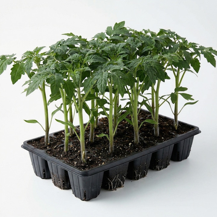 Rasad rosii Rosia Bunicii, soi traditional, 10 fire, pentru solar si camp