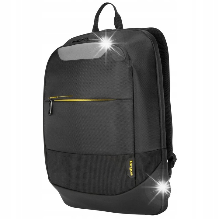 Targus CityGear 14-15.6" laptop hátizsák, 2 rekeszes, fekete, 32x11x46.5cm