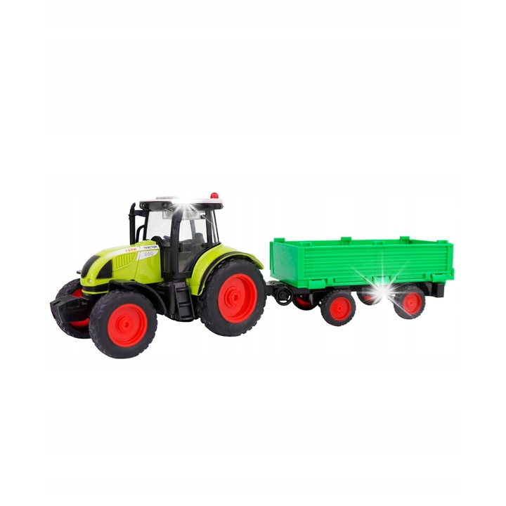 Tractor cu remorca, Maksik, 1:16, efecte sonore si luminoase
