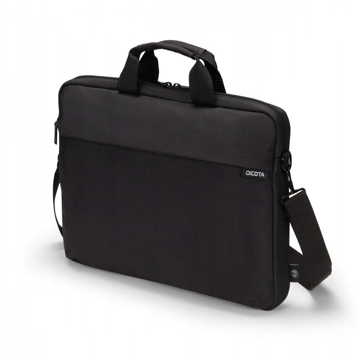 Geanta laptop DICOTA Slim Case ONE, 14-16'', 2 compartimente, neagra, 405x280x40mm