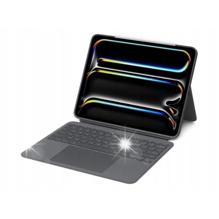Etui cu tastatura pentru tableta, Combo Touch, 13", grafit, functie de suport