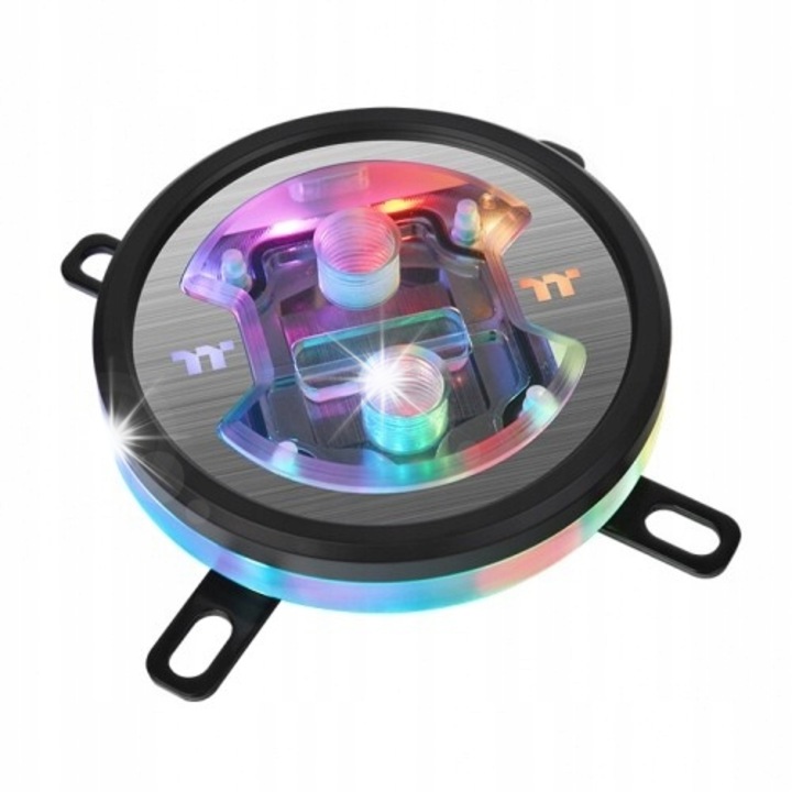 Vízihűtés, Pacific W7 Plus, átlátszó, RGB LED, 93,4x93,4x22mm