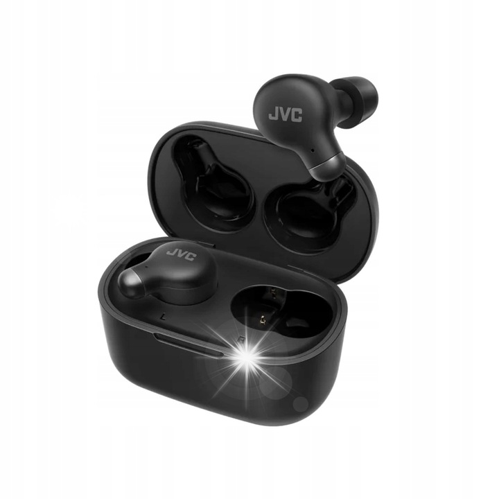 JVC vezeték nélküli fülhallgató, HA-A25T modell, sztereó, vízálló, fekete, szett