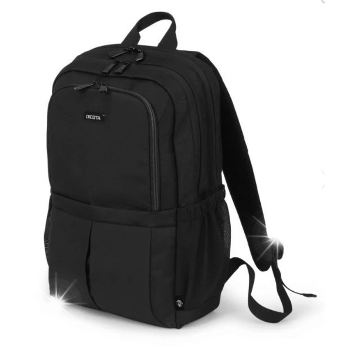 Eco SCALE laptop hátizsák 13-15,6", fekete, 19,5 liter, 445x170x295mm