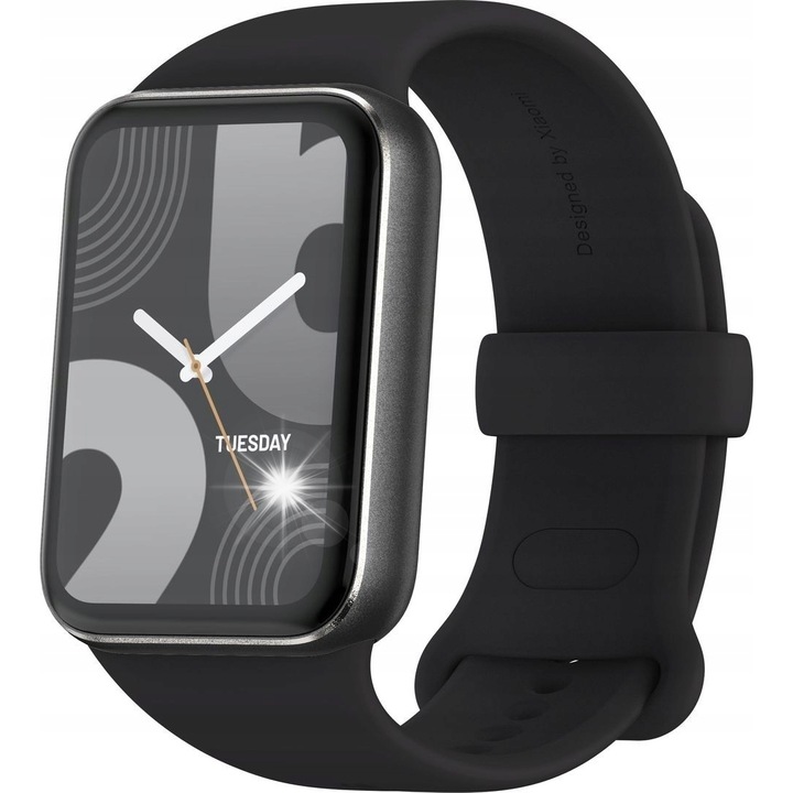 Bratara fitness Xiaomi Smart Band 9 Pro, neagra, 1,74", masurare pasi si calori, rezistenta la apa