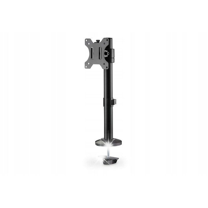 Стойка за бюро за монитор Digitus, 1xLCD, макс. 32", 8кг, черна, височина 40см
