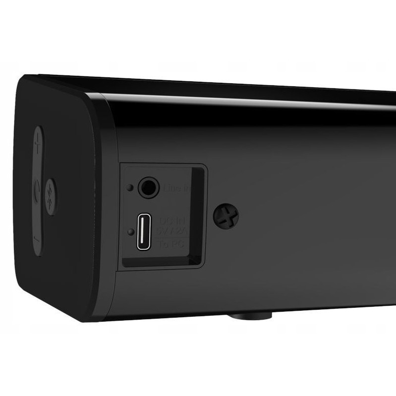 Soundbar Creative Stage Air V2 2.0 20W, Bluetooth, negru, 75x410x94mm