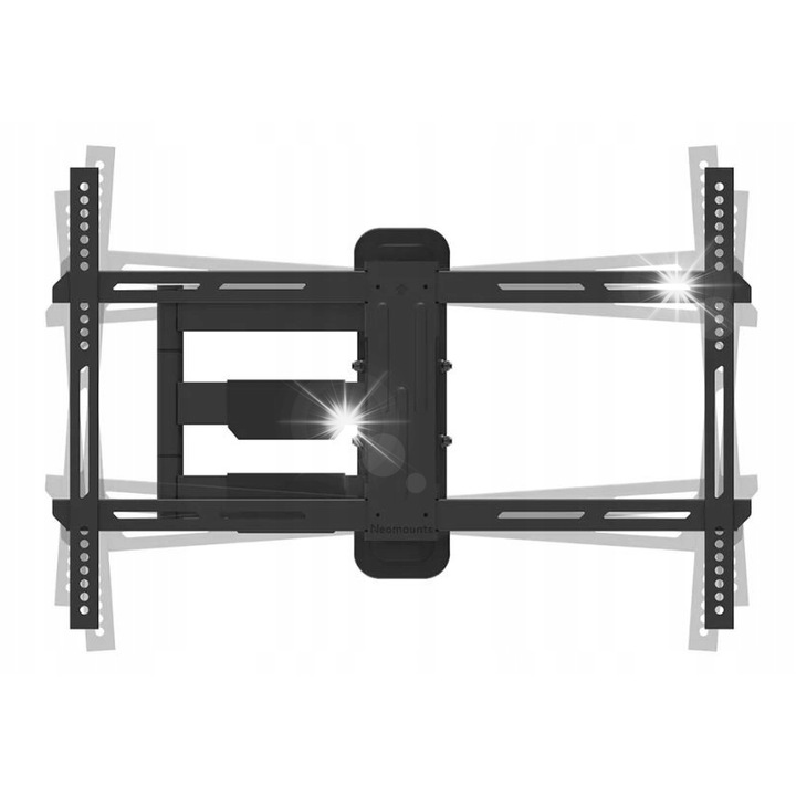 Стойка за телевизор Neomounts WL40-550BL16, 40-65 инча, 40 кг, черна, 5.3x49 см