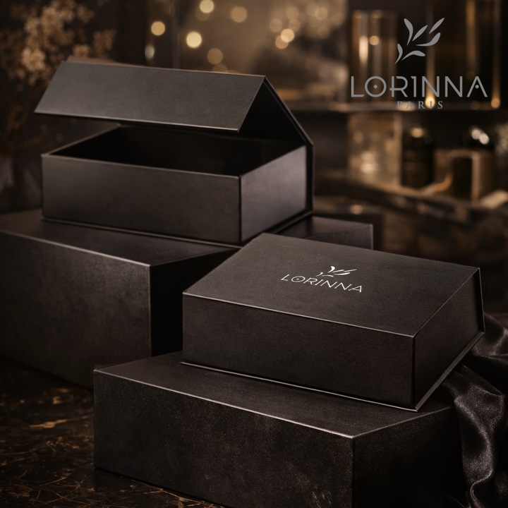 Set parfum Lorinna Paris Vanilla Tobacco & Angel Share & Tilia Rouge, 3 x 50 ml, Cutie cadouri parfum premium