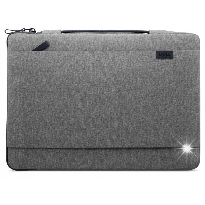 Dell EcoLoop Urban Sleeve 15-16 laptop tok, szürke, 269.2x380x24.9mm, újrahasznosított műanyagból
