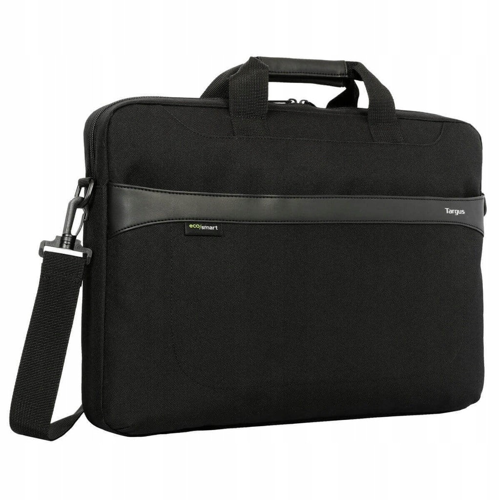 Geanta laptop 17.3'', Targus, EcoSmart Slim, 2 compartimente, neagra, 43.5x5.7x31cm