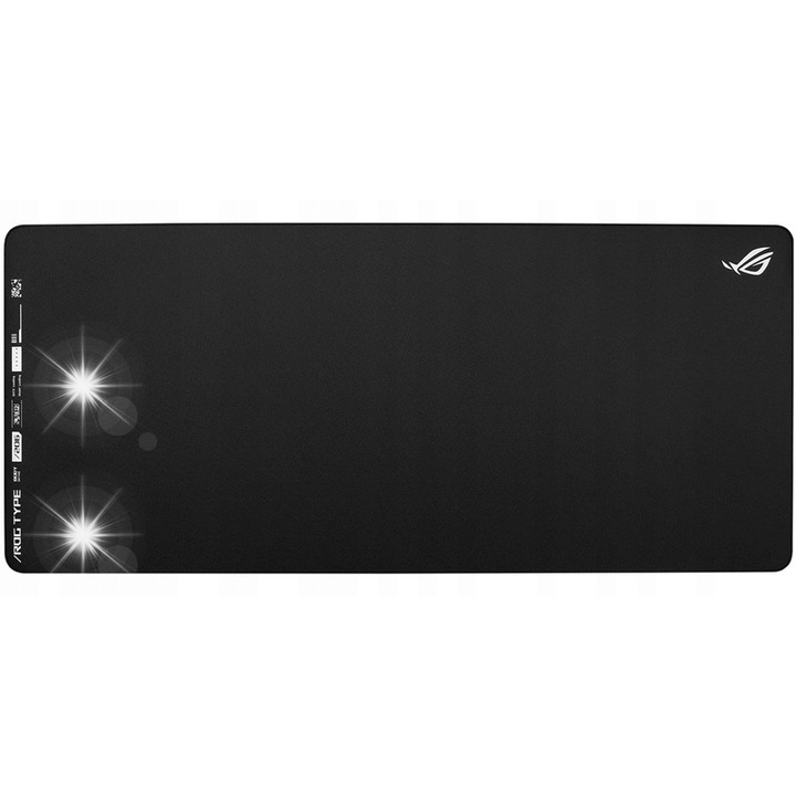 Mousepad ASUS ROG Hone Ace XXL, 40x90x0.3cm, negru, anti-derapant
