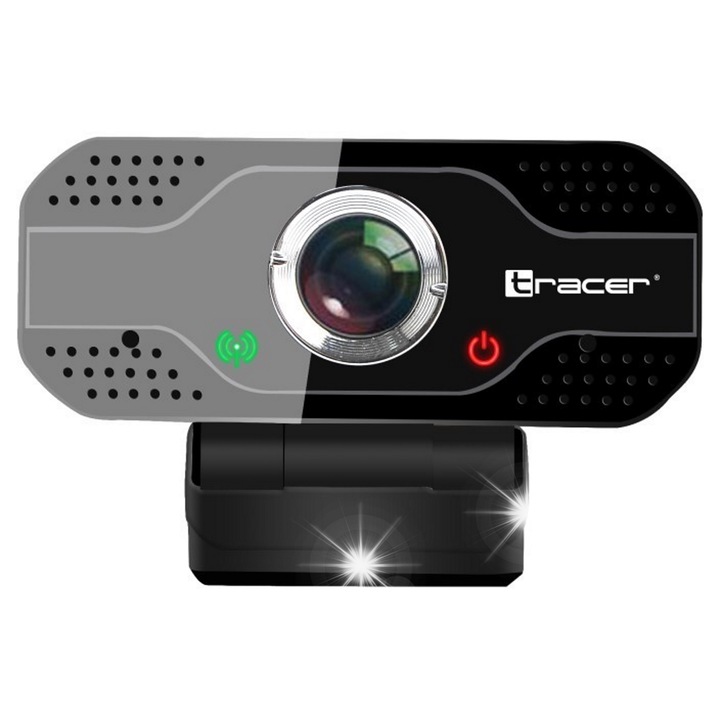 Уеб камера Tracer FHD WEB007, 2 MP, 1080p, вграден микрофон