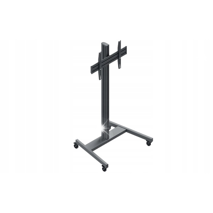 Мобилна ТВ стойка EDBAK TRE100, 42"-75", модерен дизайн, 38кг, размери 175x33.5x25.5см