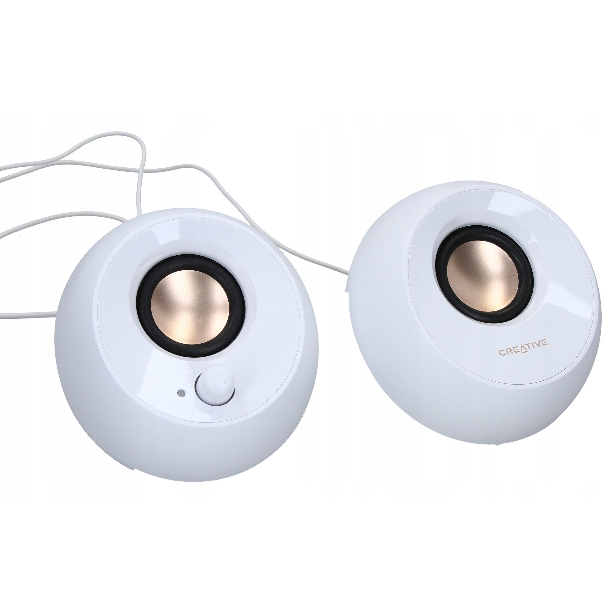 Boxe PC Creative Pebble 2.0, 4,4 W, alb - eMAG.ro