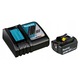 Makita DCL184RF autós porszívó, 18V, 3.0Ah, komplett készlet, 365x138x202mm