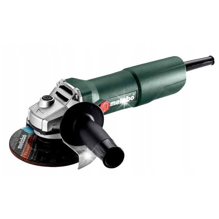 Polizor unghiular Metabo W 750-125, 125mm, 750W, 1.8kg, 2.5m cablu