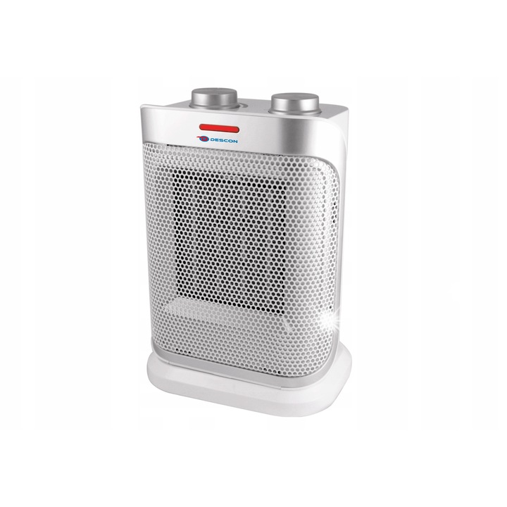 Descon 1500W kerámia hősugárzó oszcillációval, 3 fűtési mód, kompakt, 1,43kg