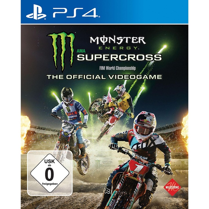 Monster Energy Supercross, Milestone, PlayStation 4, 250SX és 450SX