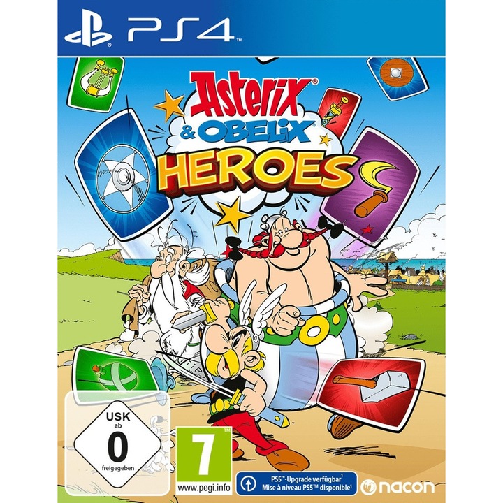 Asterix & Obelix: Heroes, Nacon, 24 personaje, 6 regiuni, multicolor