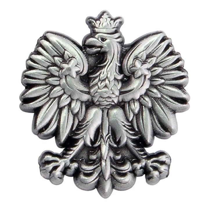 Значка с герб, метална, цветна