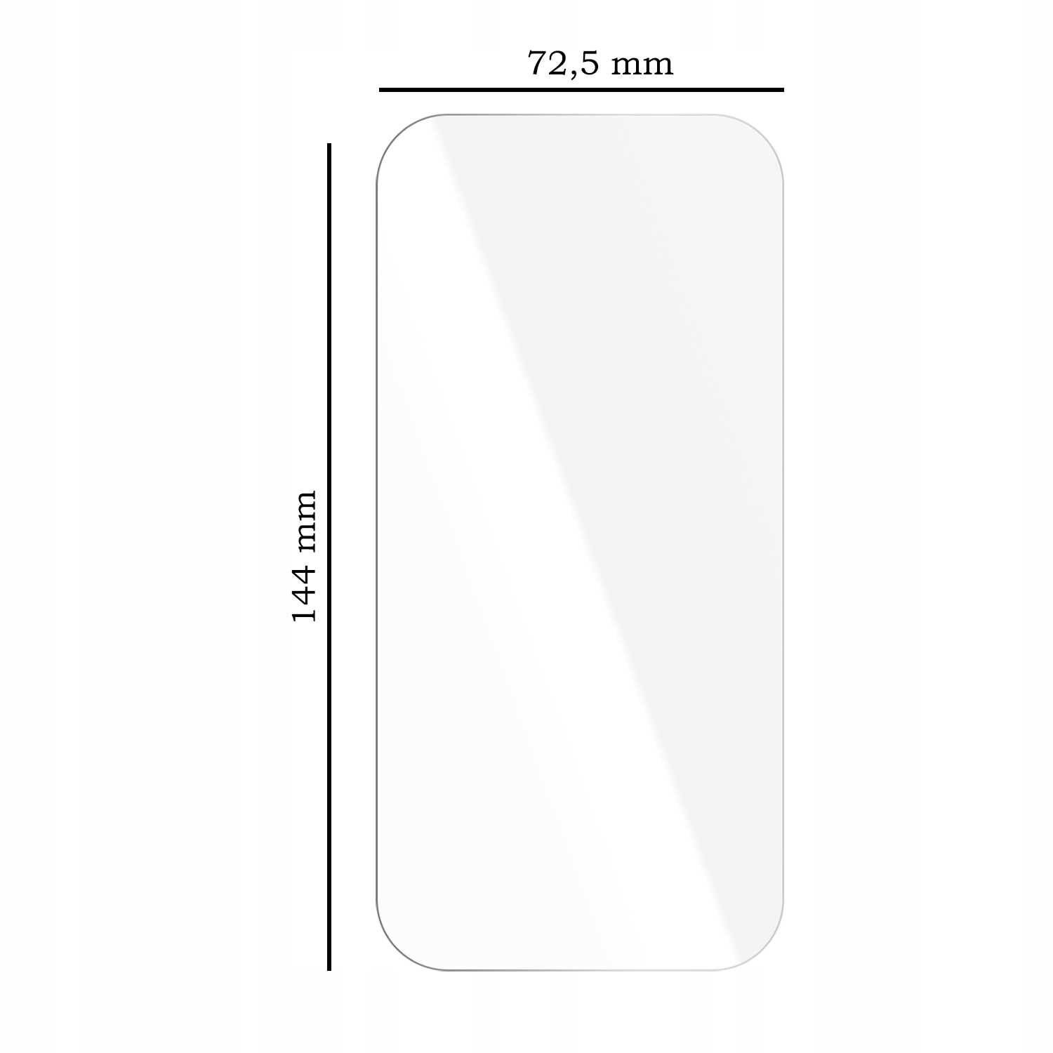 Folie protectie Spacecase pentru iPhone 17 / 17 Pro, sticla securizata 2.5D, rezistenta la zgarieturi, transparenta, 0,33mm