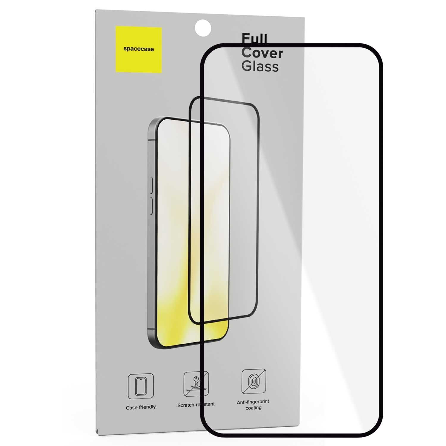 Folie protectie Spacecase pentru Google Pixel 10A, sticla intarita 9H, 0,33mm, set complet