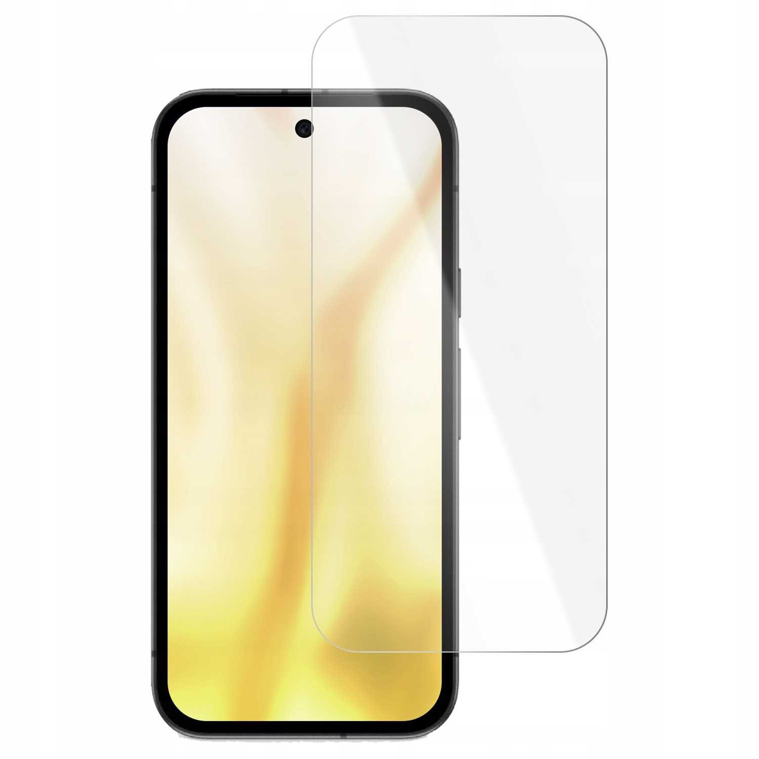 Folie protectie telefon, Spacecase, pentru Google Pixel 10A, sticla intarita 9H, 0,33mm, 2.5D, transparent, set 1x folie, accesorii montaj